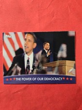 2009 Topps President Obama Inaugural #88 The Power of Our Democracy, cd1
