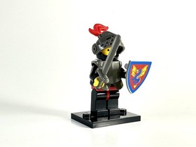 Vintage LEGO Castle Black Knights Armor Minifigure - cas172 - Set 6034