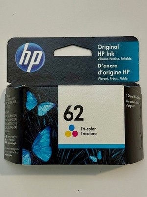 HP#62  C2P06AN Color Ink Cartridge Genuine OEM NEW Aug 2022 Free Shipping
