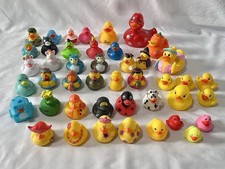 Rubber Duck Lot Of 44 Mixed Ducks Bath Toys Jeep Ducking