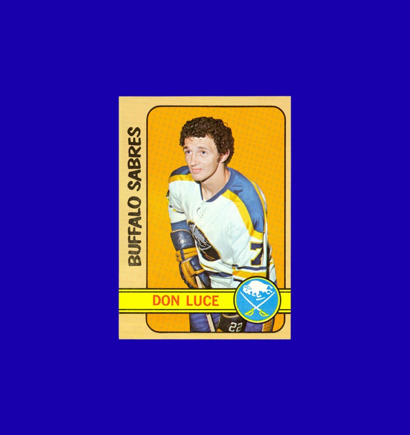 1972-73 Topps Hockey Don Luce #106 - Buffalo Sabres - Gem Mint