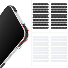 40 Pcs Cell Phone Grip Tape Strips Non Slip Side Sticker Adhesive Grippy Bumper