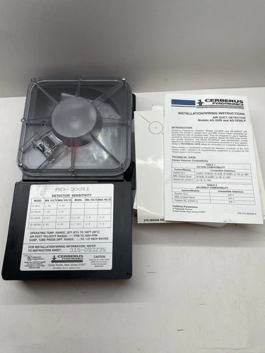 Cerberus Pyrotronics Smoke Detector Model: AD-3XRI 500-086499 New Old Stock