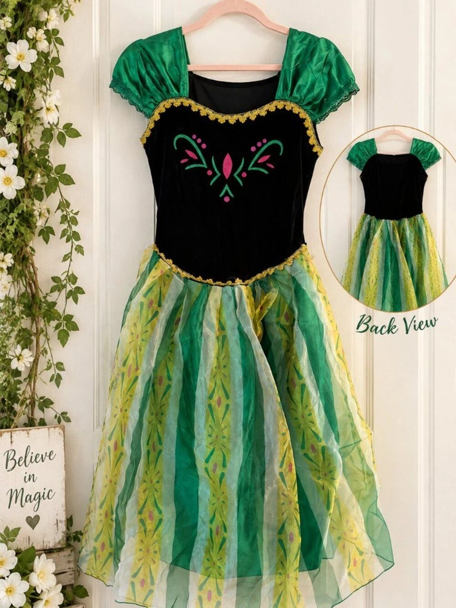 green princess dress costume Costumes for Girls for sale women’s dresses
