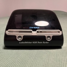 Dymo LabelWriter 450 Twin Turbo Thermal Label Printer 1750160 Black Silver
