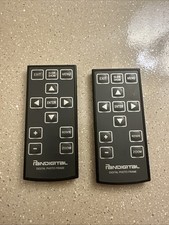 Pandigital Black Infrared LCD Digital Photo Frame Remote Magnetic TESTED