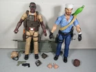 GI JOE -- Classified -  DOC  &  SHIPWRECK  w/ acc's -- GIJOE