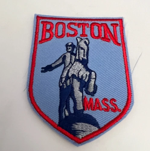 USA City Of Boston Massachusetts Cloth Badge patch 70 x 50 mm