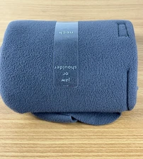 New Trtl Travel Pillow Adjustable Head Support Airplane And Travel Pillow Gray