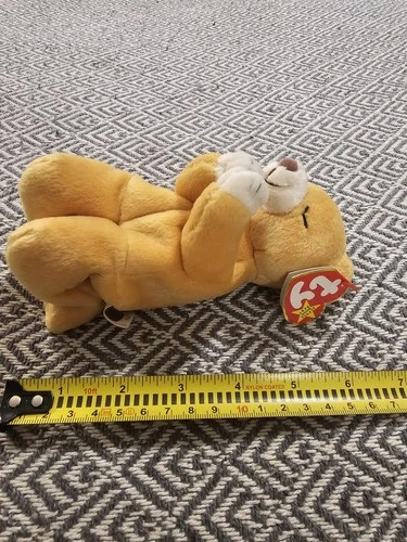 Vintage 1998 TY Beanie Baby HOPE the Praying Bear Plush Stuffed Animal Toy NWT