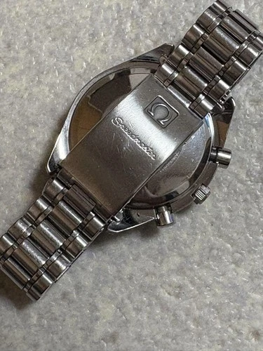 USED Omega Speedmaster 3511.50 Auto Chronograph Black Dial For Repair w/ Box F/S - Picture 10 of 19