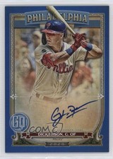 2020 Topps Gypsy Queen Gypsy Queen Blue /99 Corey Dickerson #GQA-CD Auto 6o3