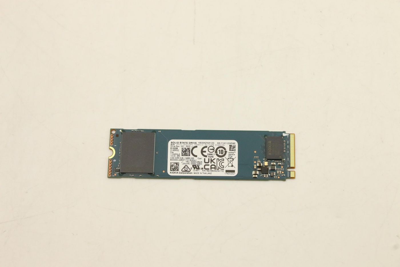 Lenovo 5SD1U51555 512GB M.2 PCIe 4.0 NVMe SSD
