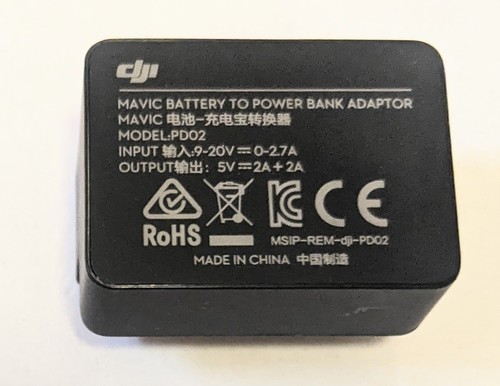 DJI Mavic Car Charger C3S80 + Battery To Power Bank Adaptor + Manuals + Cover - Picture 4 of 20