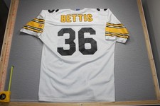 Pittsburgh Steelers Jerome Bettis 48 Champion White 1997 Jersey VTG
