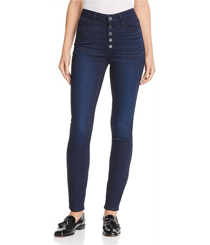 Paige Womens Hoxton Ultra Skinny Fit Jeans, Blue, 24