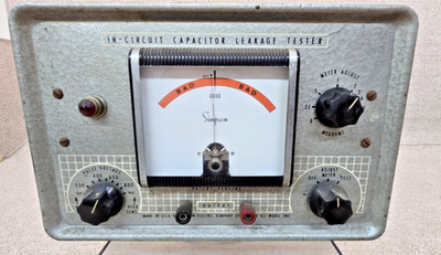 #ad #ad Simpson antique Radio In Circuit Capacitor Leakage Tester MODEL 383 UNTESTED $39.99