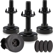 NEWBYTEK Furniture Leveling Feet Adjustable Heavy Duty Furniture Levelers for Ca