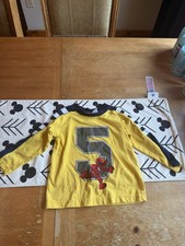 Vintage ELMO Sesame Street Pullover SHIRT Toddler Sz 2T Long Sleeve