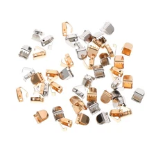 100 Pcs Detachable Shoe Buckles Metal Opening Running Shoes Shoelace