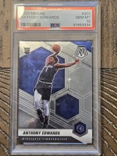 2020-21 Panini Mosaic - Rookie Variation Anthony Edwards #201 (RC) PSA 10