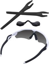 Black Earsocks Nose Pads Kits For-Oakley Radar EV Pitch/Path/Asian Fit Wholesale