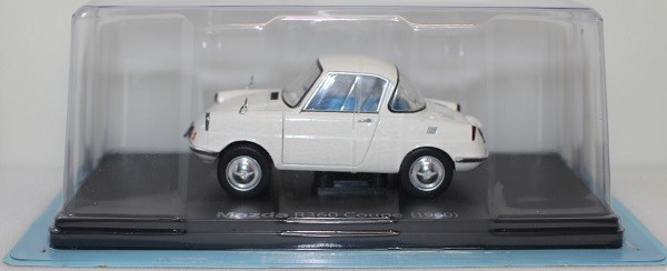 Mazda ミニカー R360 クーペ　希少品 新商品】限定4台の希少なマツダ R360ホワイト/ブルールーフ
