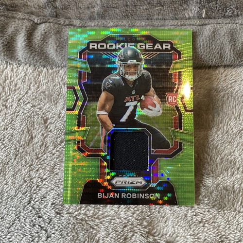 2023 Panini Prizm - Rookie Gear Patch #RG-BR Bijan Robinson (RC) Mint/NM - Picture 3 of 6