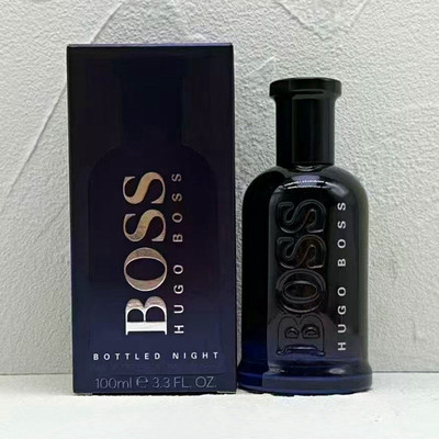 HUGO BOSS Bottled Night Eau de Toilette Spray, Regular Size 3.3 fl oz Sold As Is