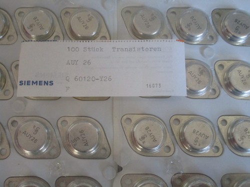 5 of AUY26 germanium power transistors TO-41 case SIEMENS - Picture 5 of 5