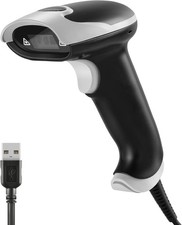 2D Barcode Scanner Handheld QR Code Scanner USB Wired  Plug And Play Scanner
