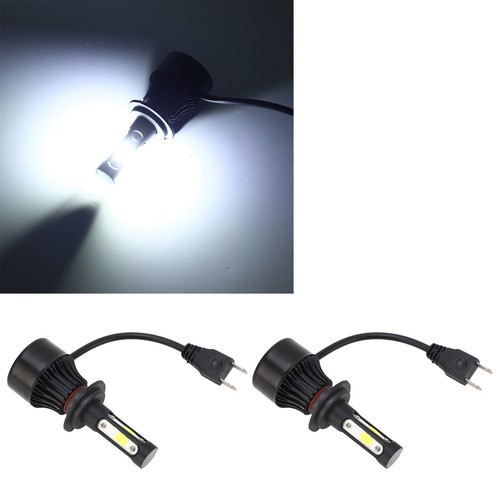 2Pcs Car Headlight H7 Connector LED Headlight Bulb High Beam Bright Front - Picture 8 of 24
