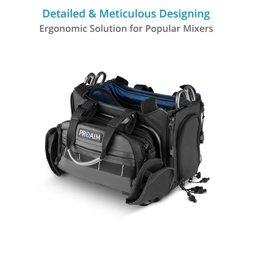 Proaim Audio Cine Cube Bag for Sound Mixers & Wireless Receivers (P-CBAM-01) - Photo 3/15