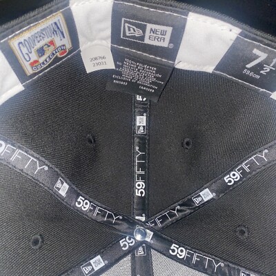 は 7 1/2 houston astros Script black/brown 45 years grey undervisor