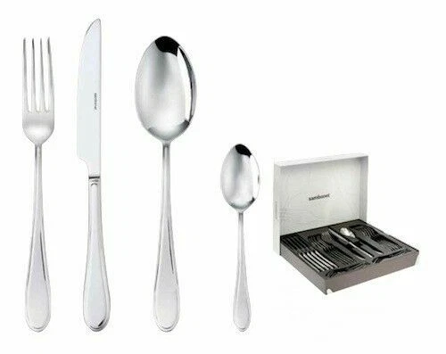 Versilberte Besteck-Sets mit 24 Teilen