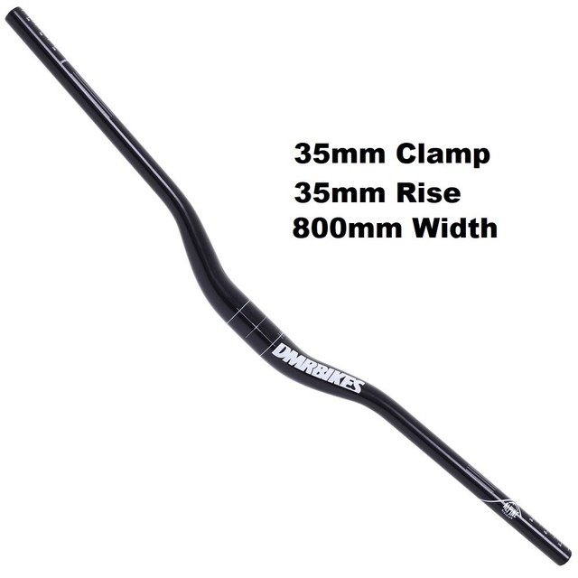 Mountain Bike Handlebar 35x800mm DMR Bikes WingBar Mk4 20mm Rise Black