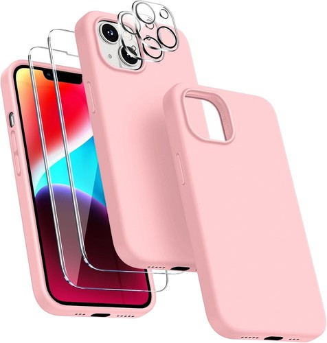 Entronix Bundle kompatibel mit iPhone 14 Plus - Flüssigsilikon Hülle, 2 Clear S - Bild 14 von 15