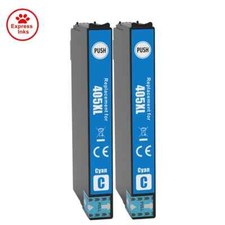 2 Cyan Ink Cartridge For Use in Epson WorkForce Pro WF-3820 WF-4820 WF-7840