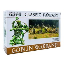 Wargames Atlantic Goblin Warband - 30 Pre-Painted Figures - Classic Fantasy RPG