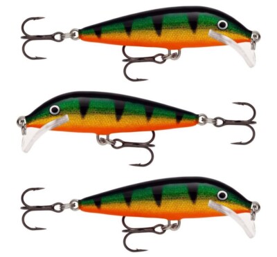 3 Rapala Scatter Rap Countdown SCRCD07 P Trout Pike Bass Salmon Trolling Lures
