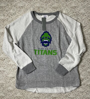 NEW Sz XXL Women’s Touch By Alyssa Milano Vancouver Titans Crewneck  Sweatshirt