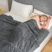 Weighted Blanket Anxiety Relief Soft Comfy Heavy Blanket for Bed Sofas 4/6/8KG