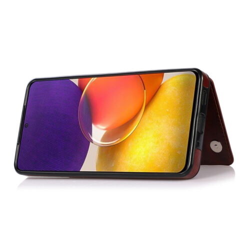 Leather Card Slot Wallet Case Cover Kickstand For Samsung Galaxy A13 A33 A53 A73 - Picture 10 of 81