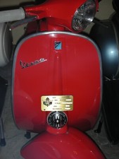 Supporto in alluminio cm. 12 x cm. 6 per placca FMI - VESPA - 