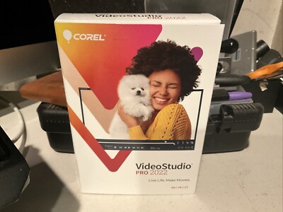 NEW SEALED COREL VIDEOSTUDIO PRO 2022 VIDEO STUDIO EDITING SOFTWARE WINDOWS