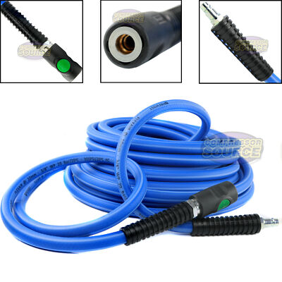 Prevost Flexair 50' x 3/8'' Air Hose W/ Prevo S1 High Flow Interchange Coupler