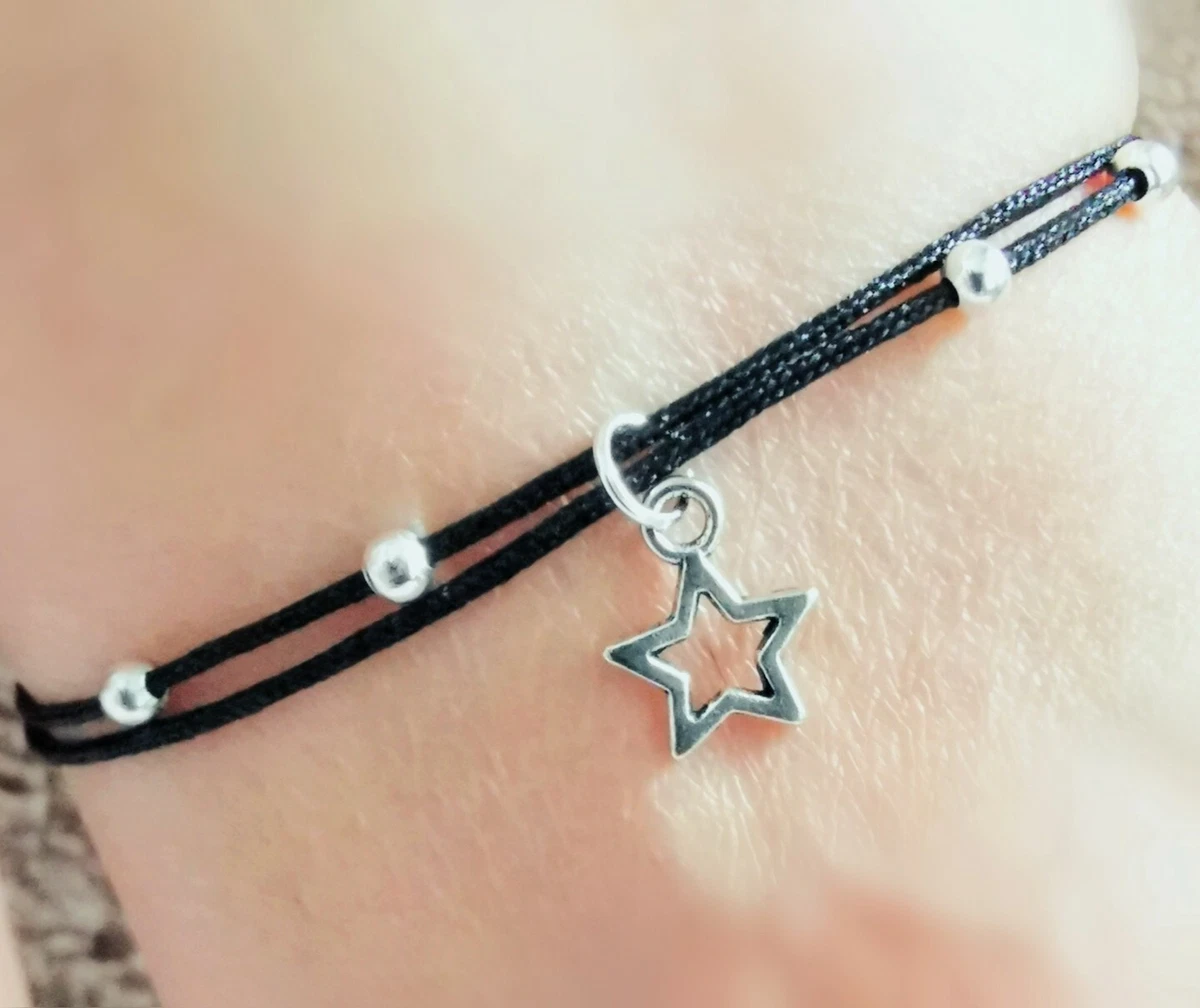 Black best sale anklets online