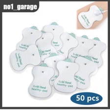 50 PCS For Massager & Electrode Pads TENS Unit Snap On Replacement Pads