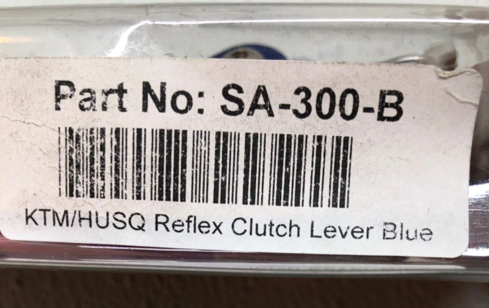 Palanca de embrague Streamline MX Reflex azul Husqvarna FC250 FC350 FC450 TC250 KTM Foto 2 de 3