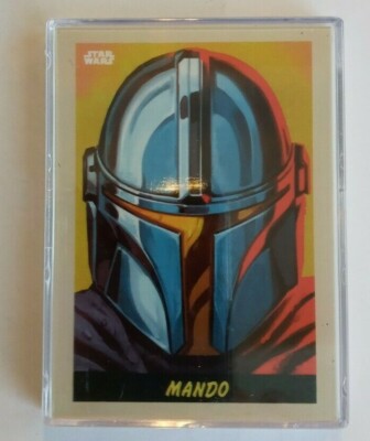 2020 TOPPS STAR WARS THE MANDALORIAN e-BAY EXLUSIVE 10 CARD SET!  $50 SALE!